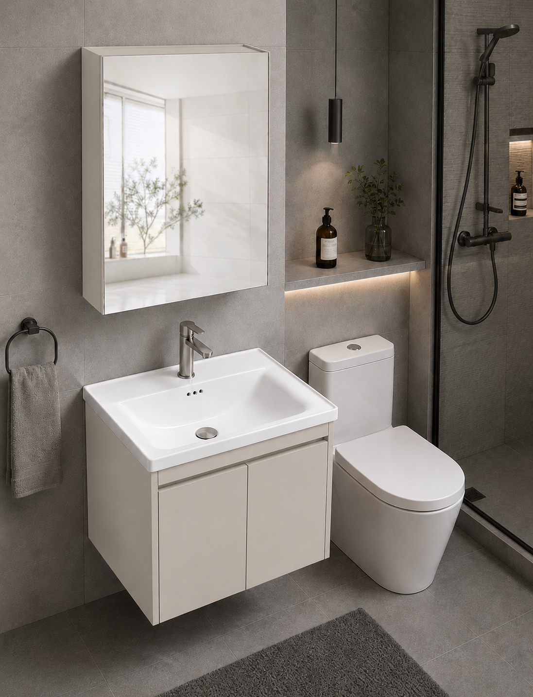 700mm PVC Vanity Cabinet EBC-7047